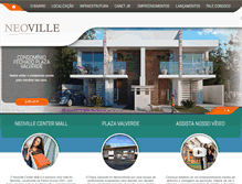 Tablet Screenshot of neoville.com.br